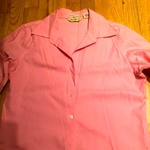 Eddie Bower pink dress  shirt women